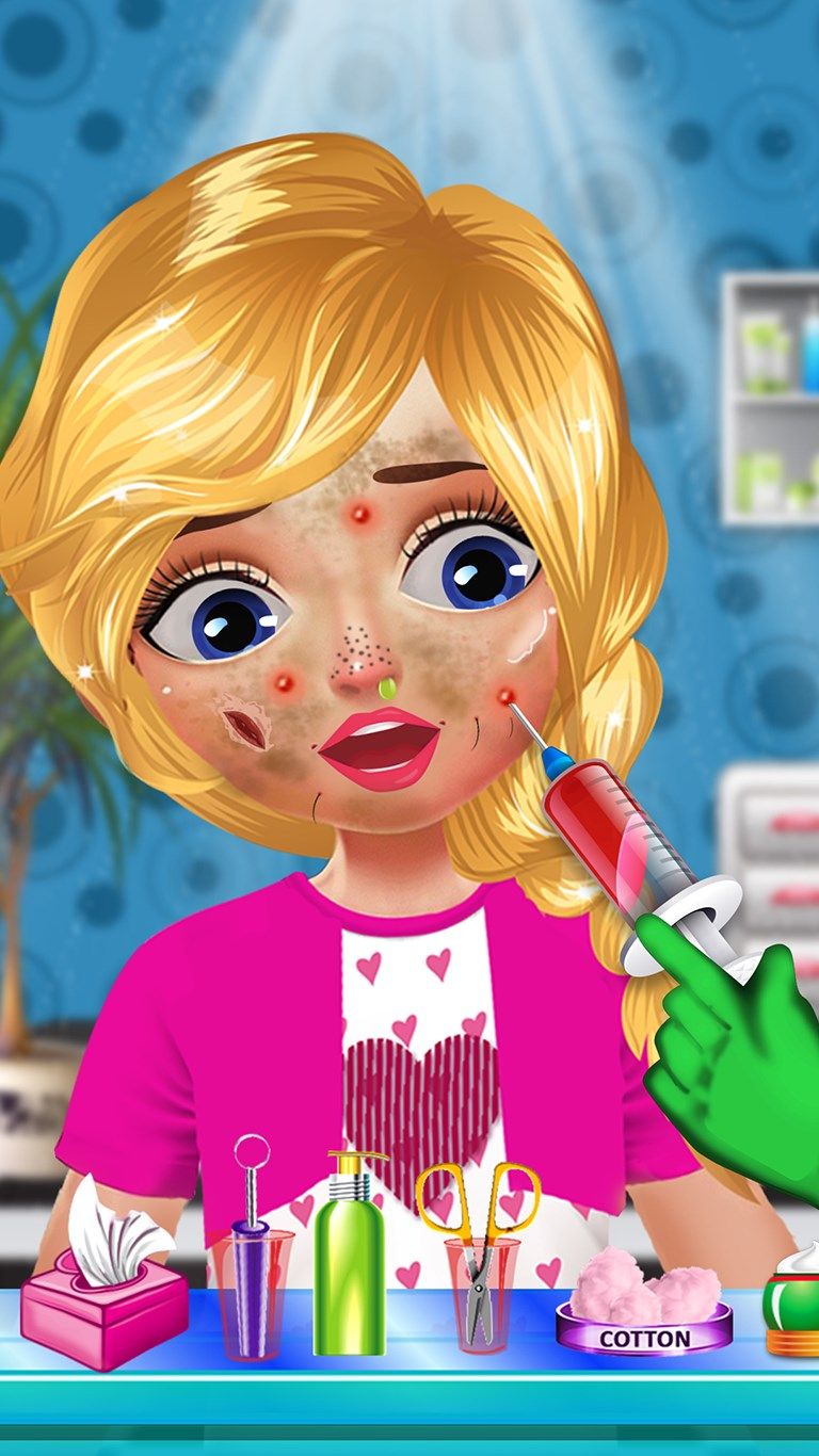 Little Doctor Skin Care - Kids Game