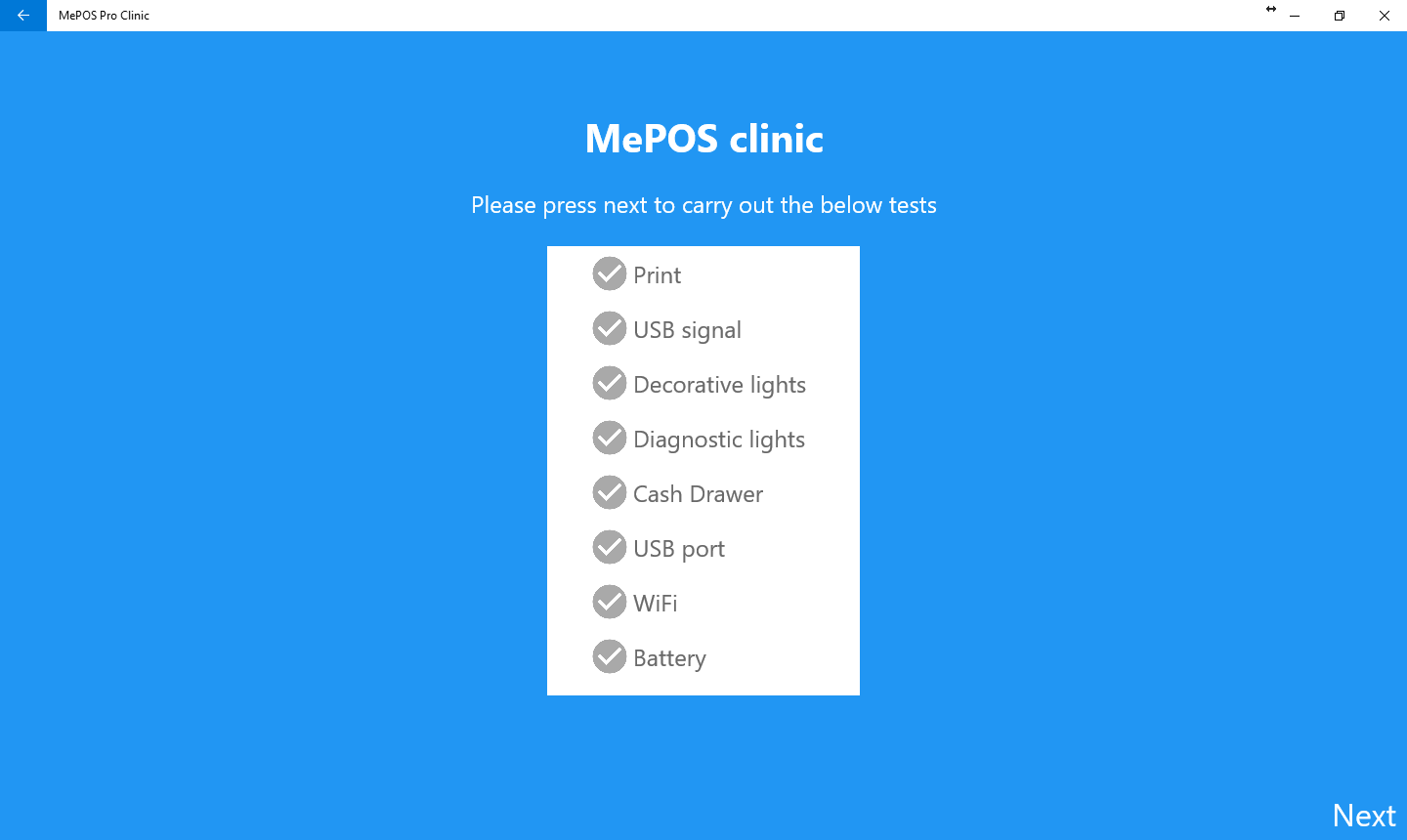MePOS Pro Clinic