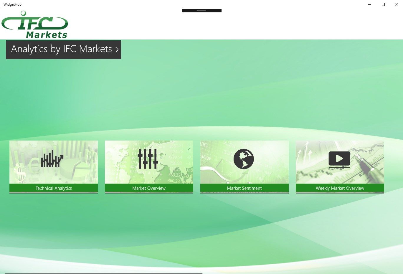 IFC Markets Finance Widgets