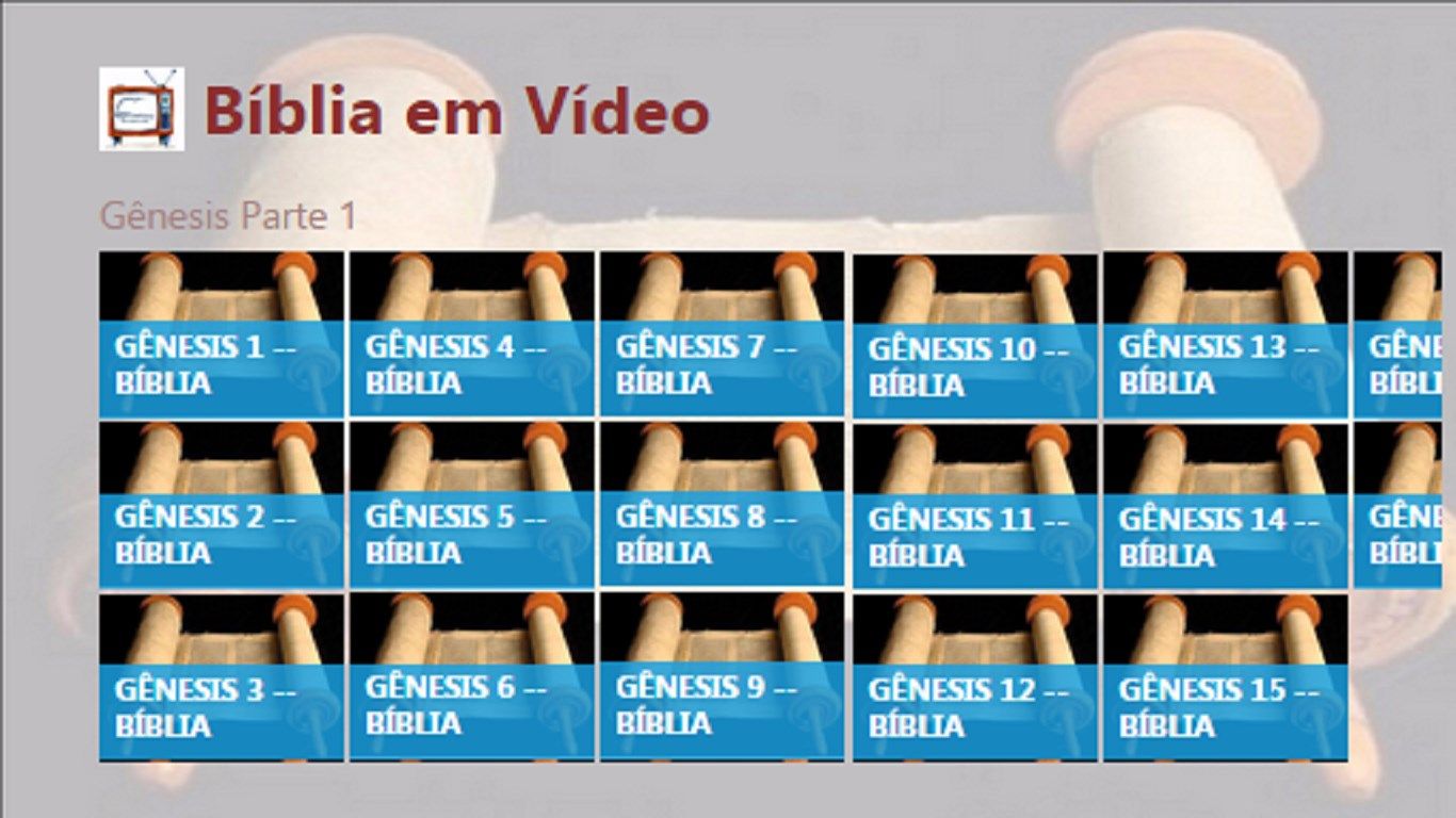 Bíblia em Formato Audiovisual
