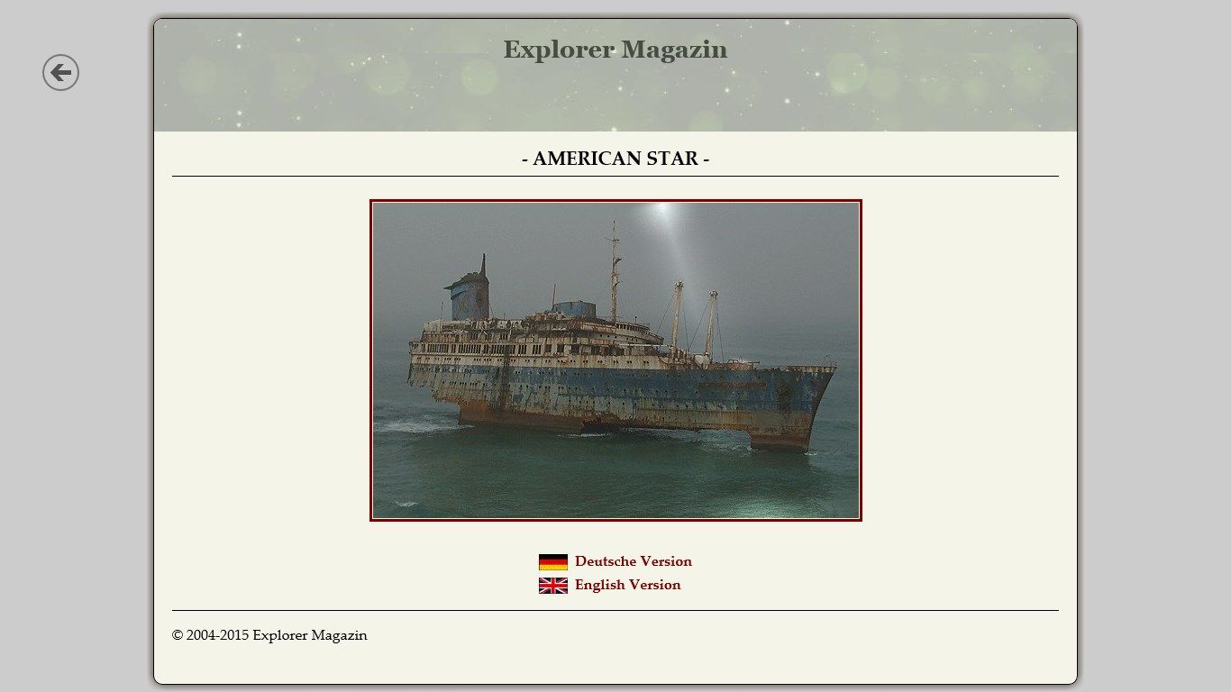 All About the Wreck American Star