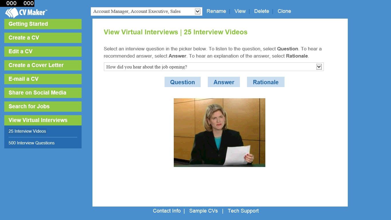 Watch virtual interviews to get ready to respond to the leading questions asked by hiring managers.