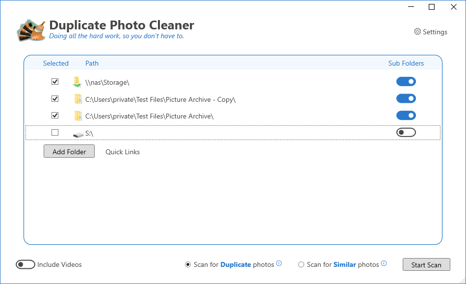 Duplicate Photo & Video Cleaner
