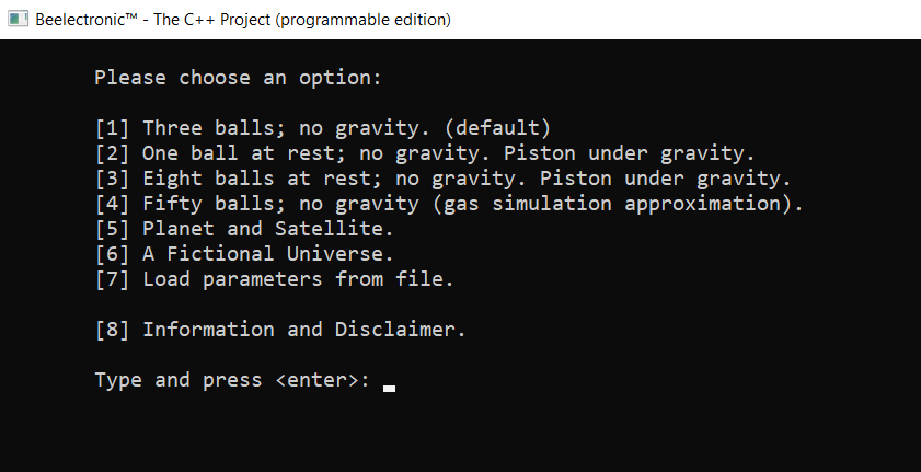 The C++ Project (programmable)