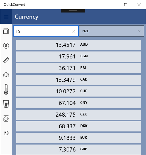 Perform accurate currency conversions with up-to-date exchange rates.