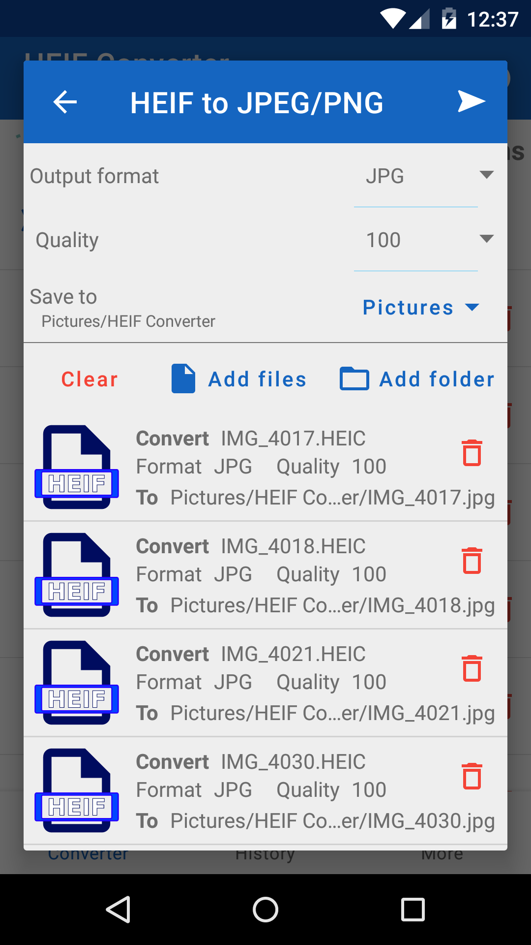 HEIC/HEIF/AVIF to JPEG, PNG Converter - Keep metadata