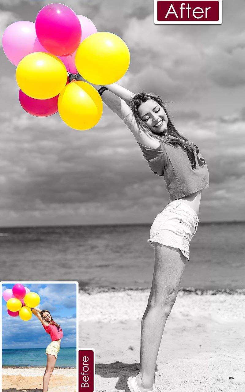 Color Pop Effects ™ - Black & White Splash Photo Editing App