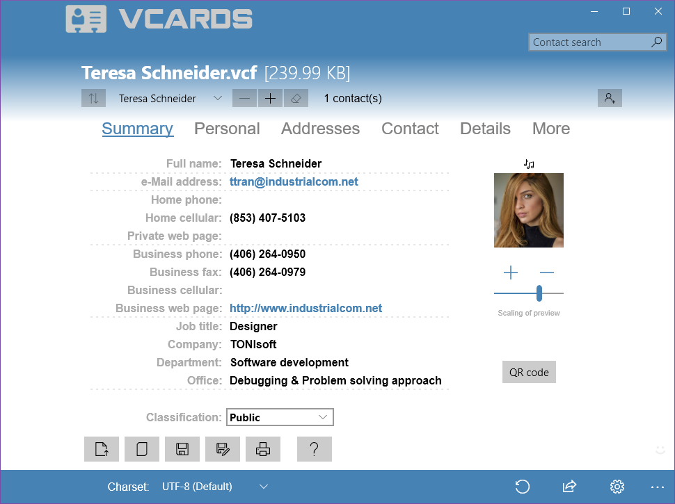 vCards overview