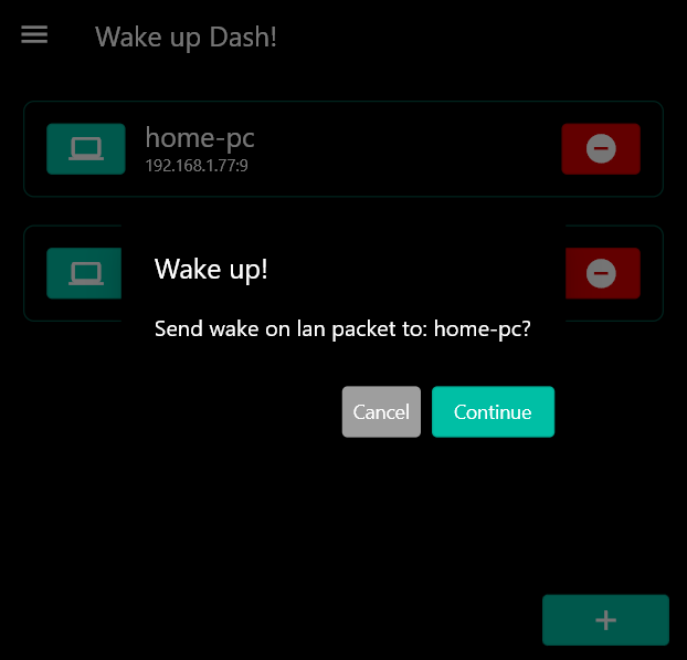 Wake up Dash!