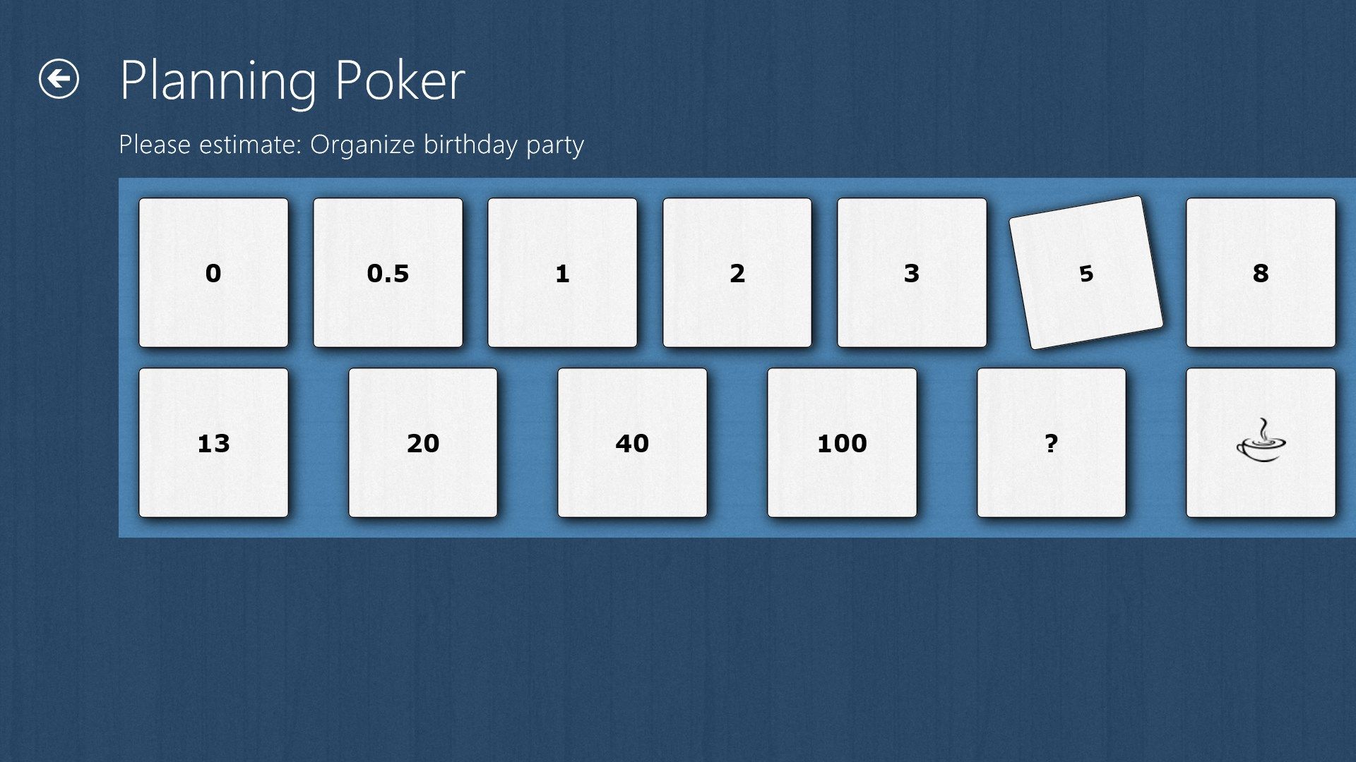 Planning Poker (Team)