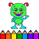 Coloring Book Aliens for kids