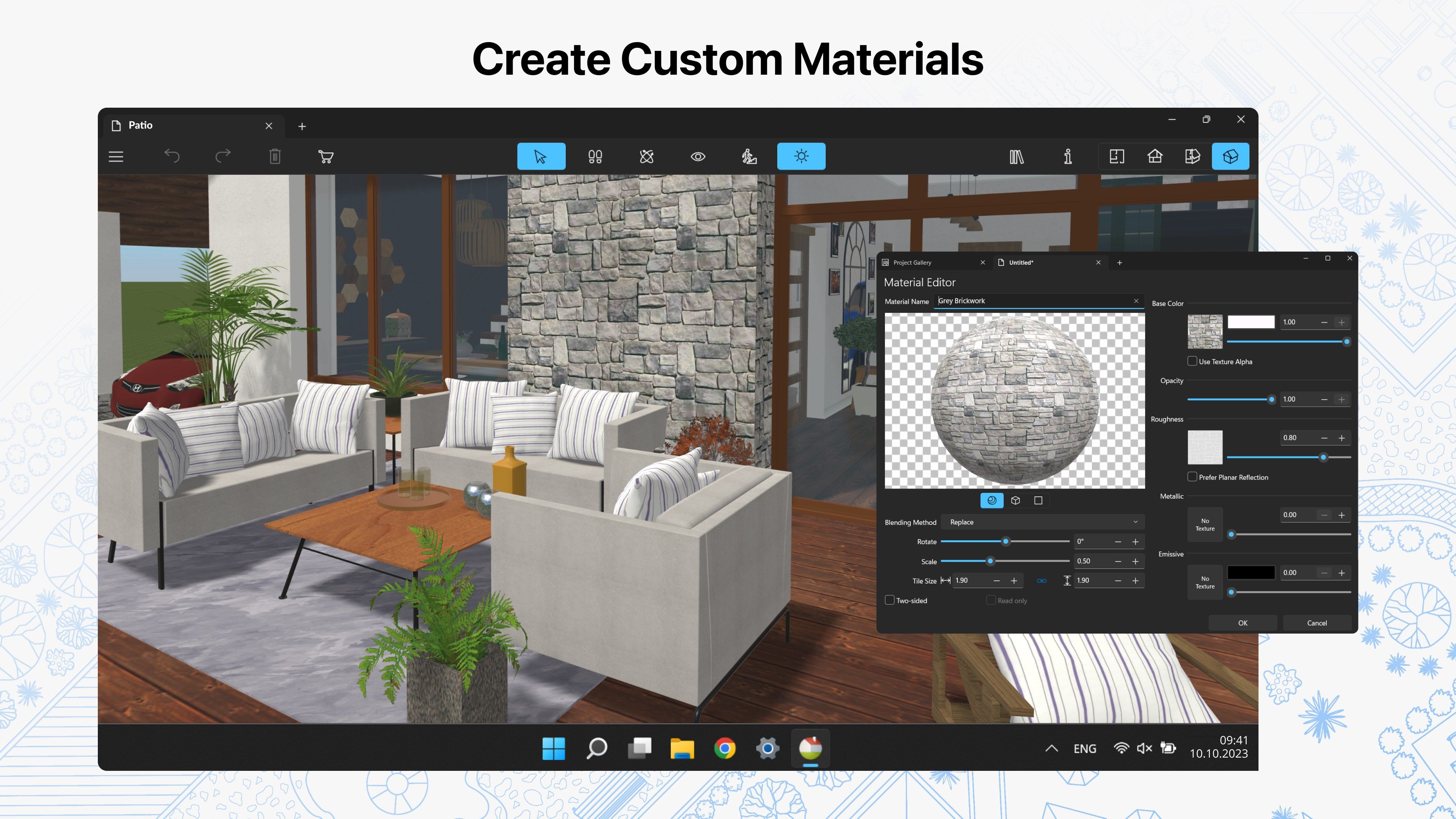 Create Custom Materials