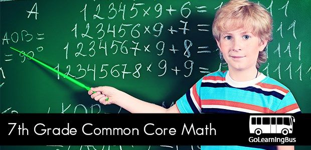 7th Grade Common Core Math by WAGmob