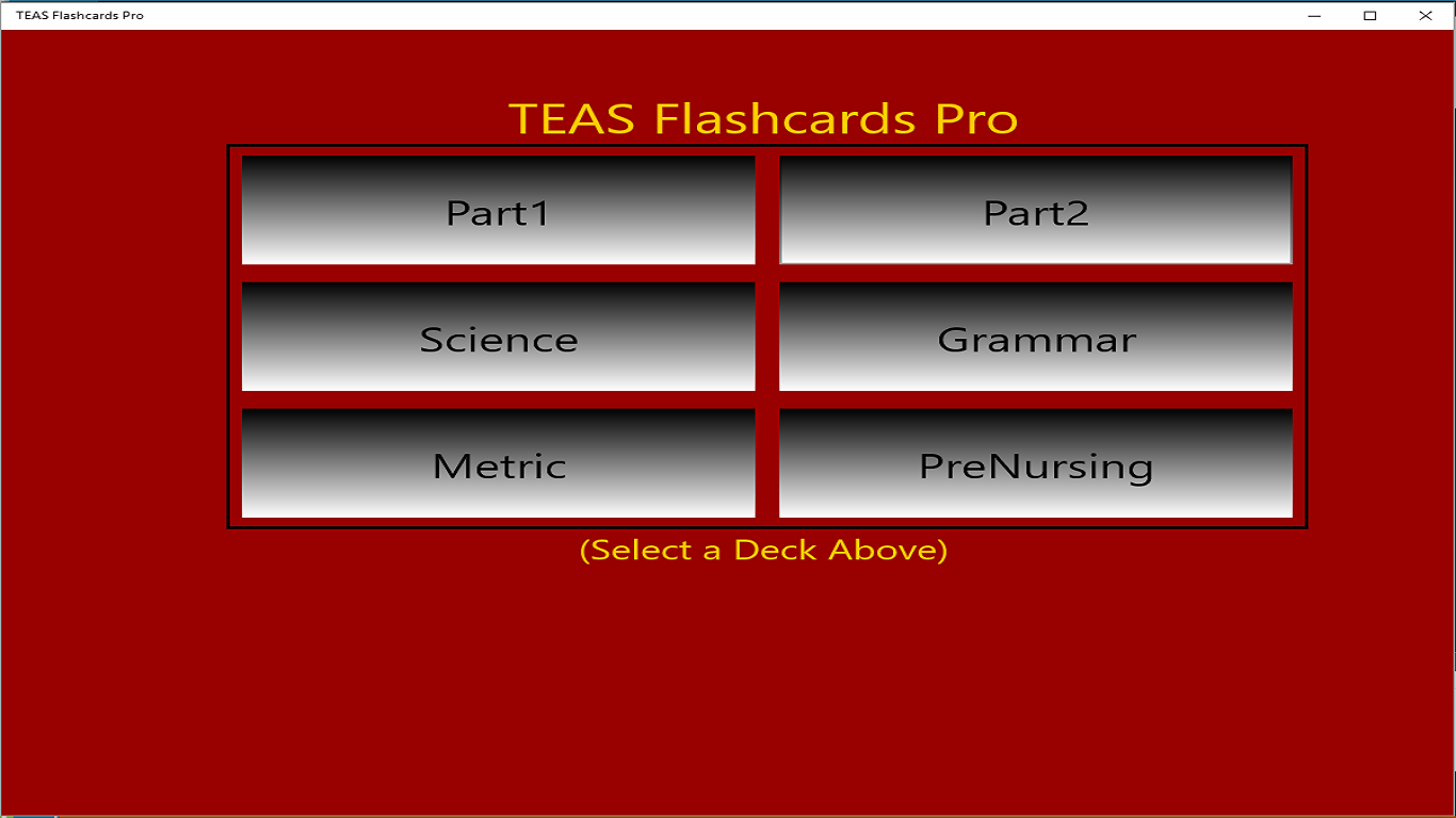 TEAS Flashcards Pro