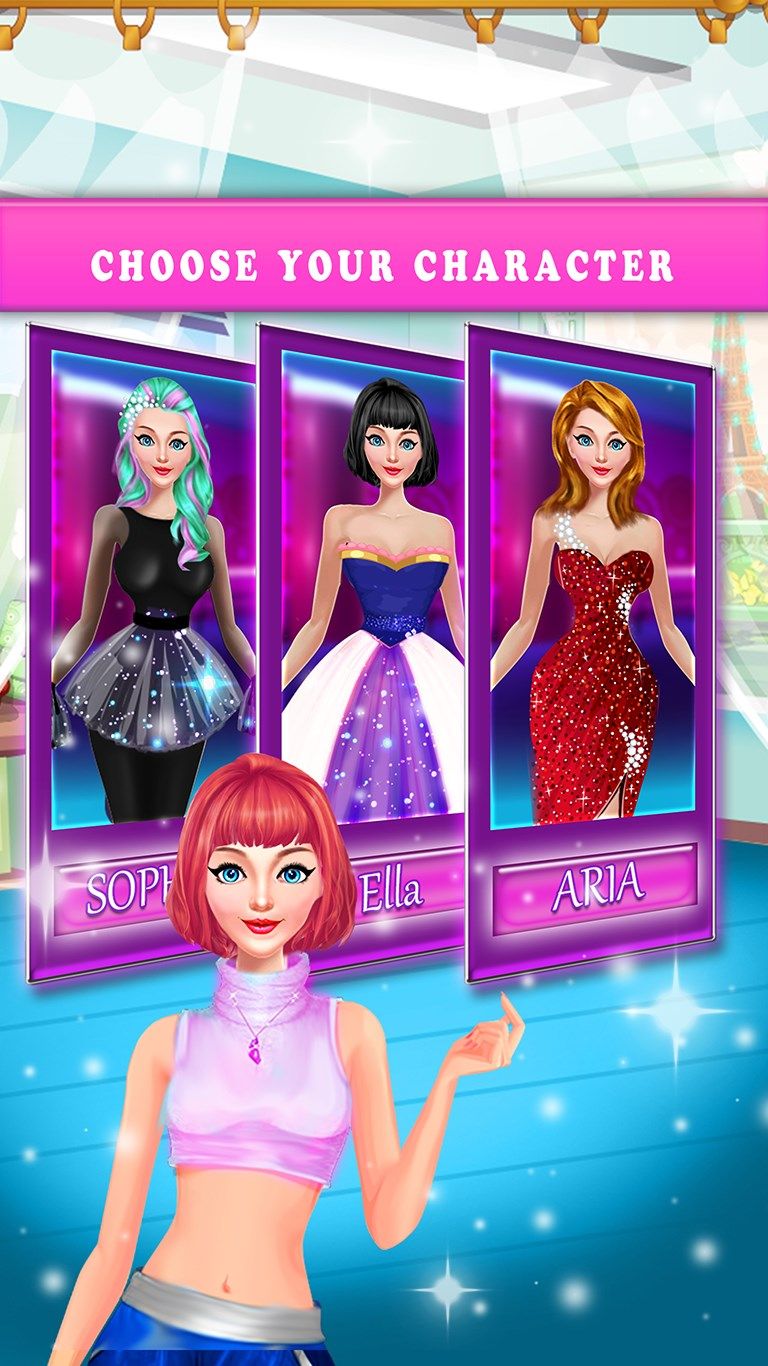 Princess Top Model Salon Makeover Game