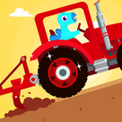 Dinosaur Farm - Tractor Games for kids toddlers