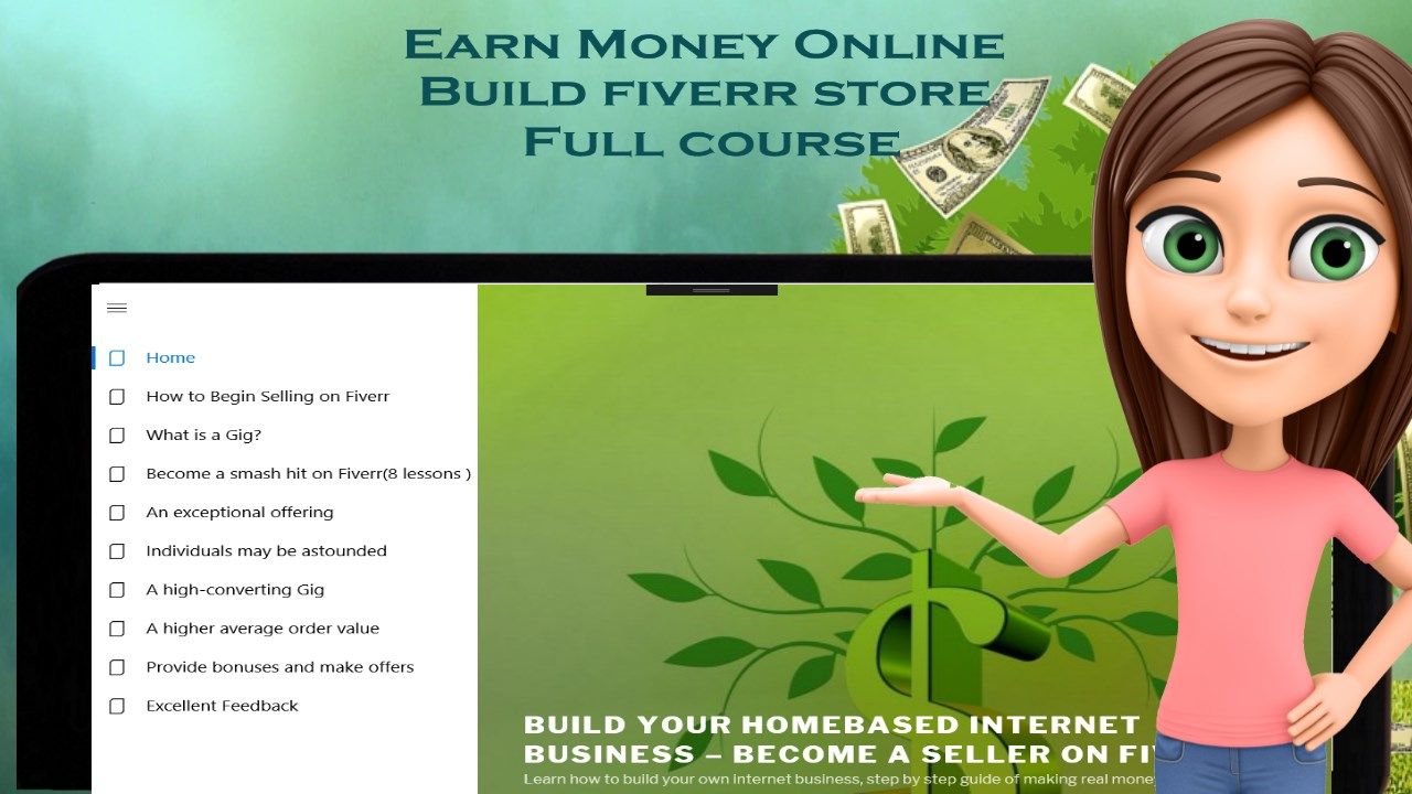 Become a seller on Fiverr - Full course