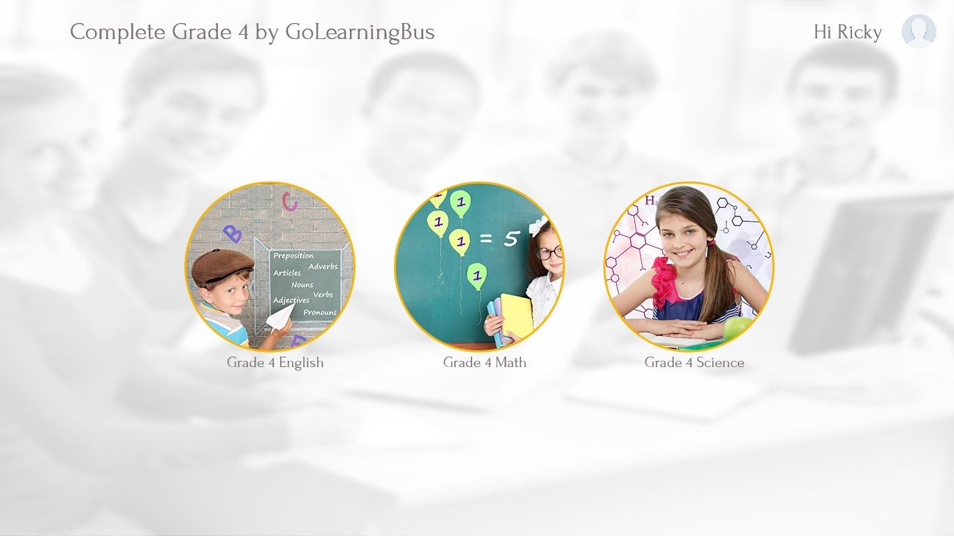 Interactive way to "Learn Complete Grade 4" via this app.