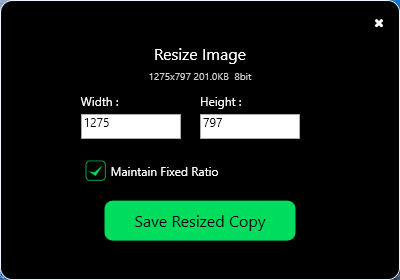 Resize