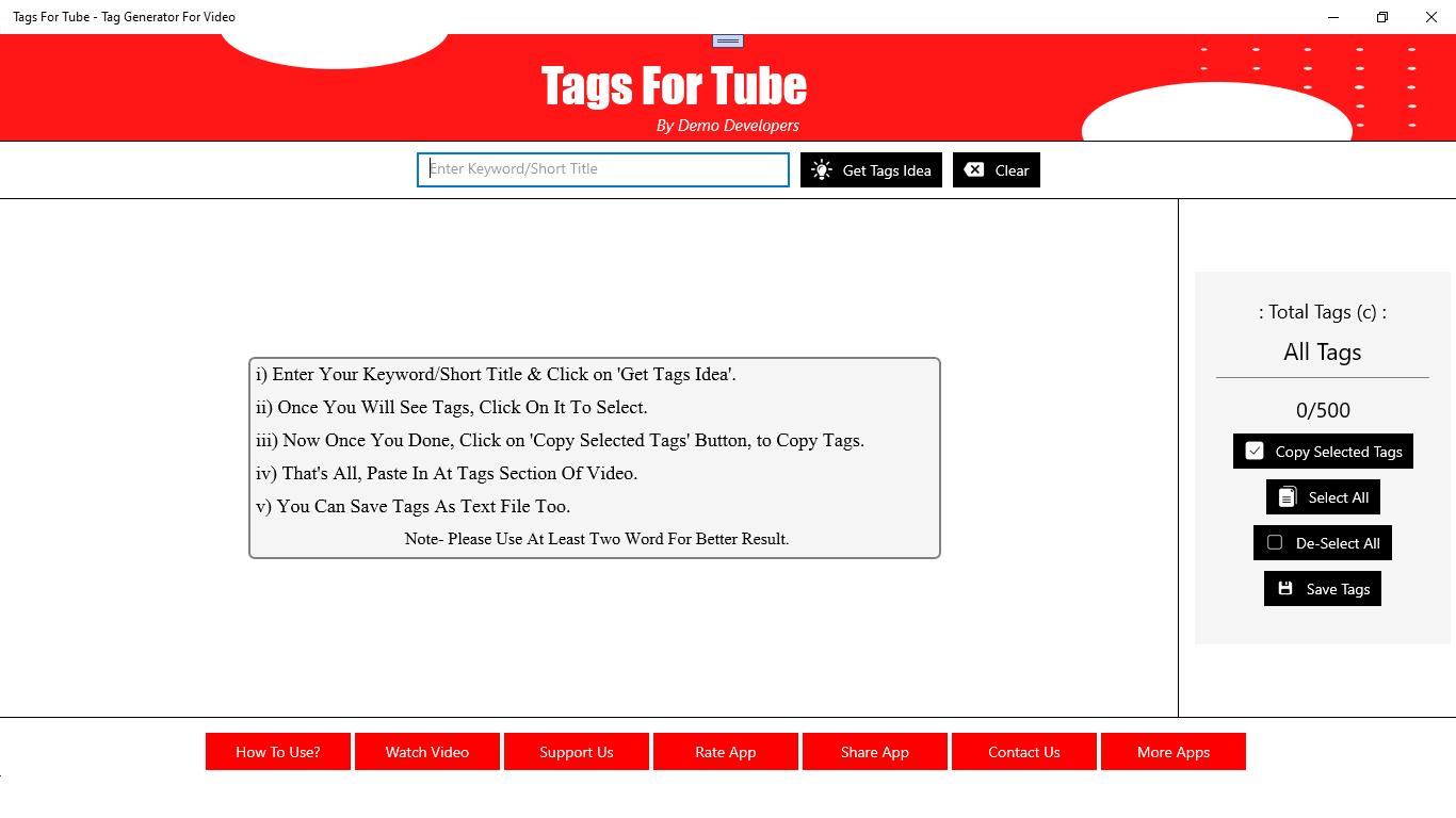 youtube tag generator for video 2022