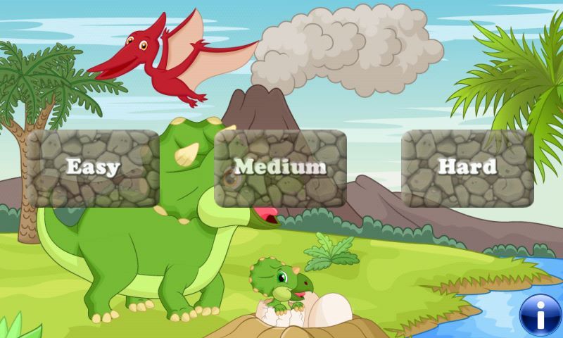 Dinosaurs game for Toddlers and Kids : discover the jurassic world of dinos ! FREE