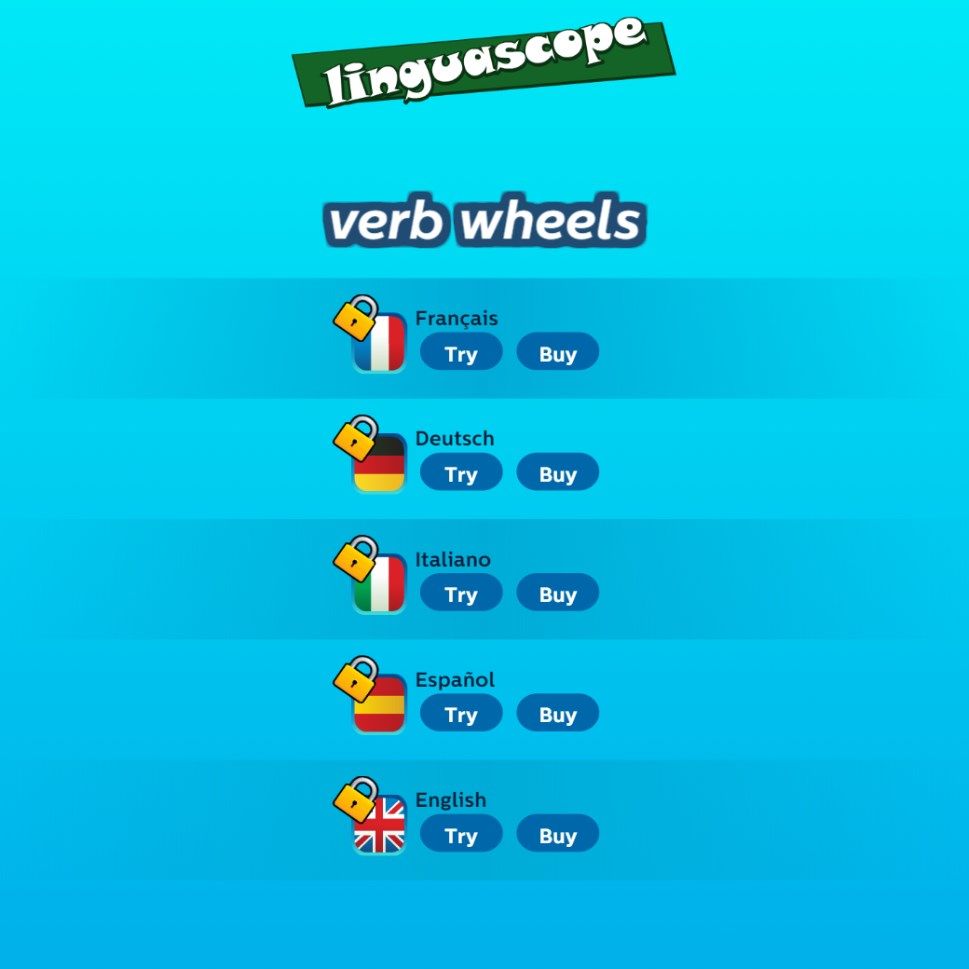 Verb Wheels