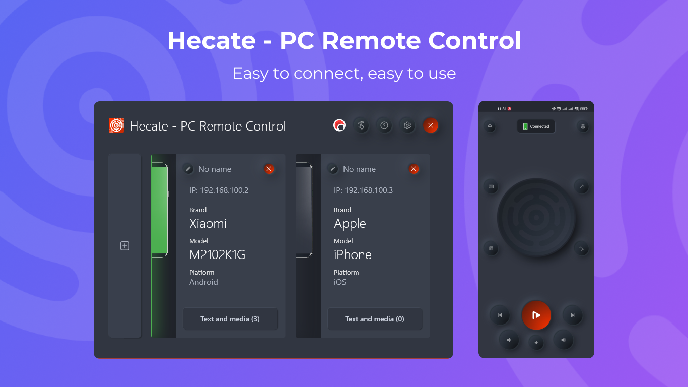 Hecate - PC Remote Control