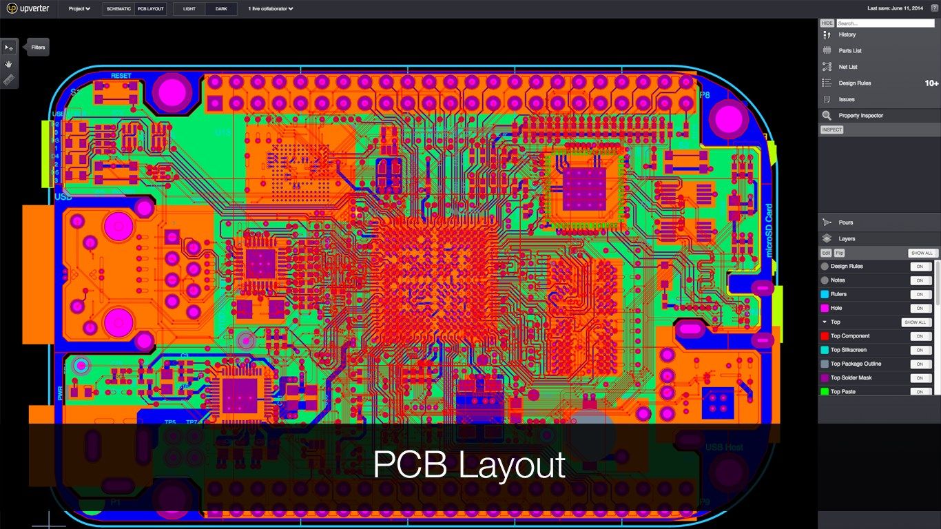 Most Innovative PCB Design Tool (Design Vision Awards 2013). Guided routing, real-time DRC, etc.