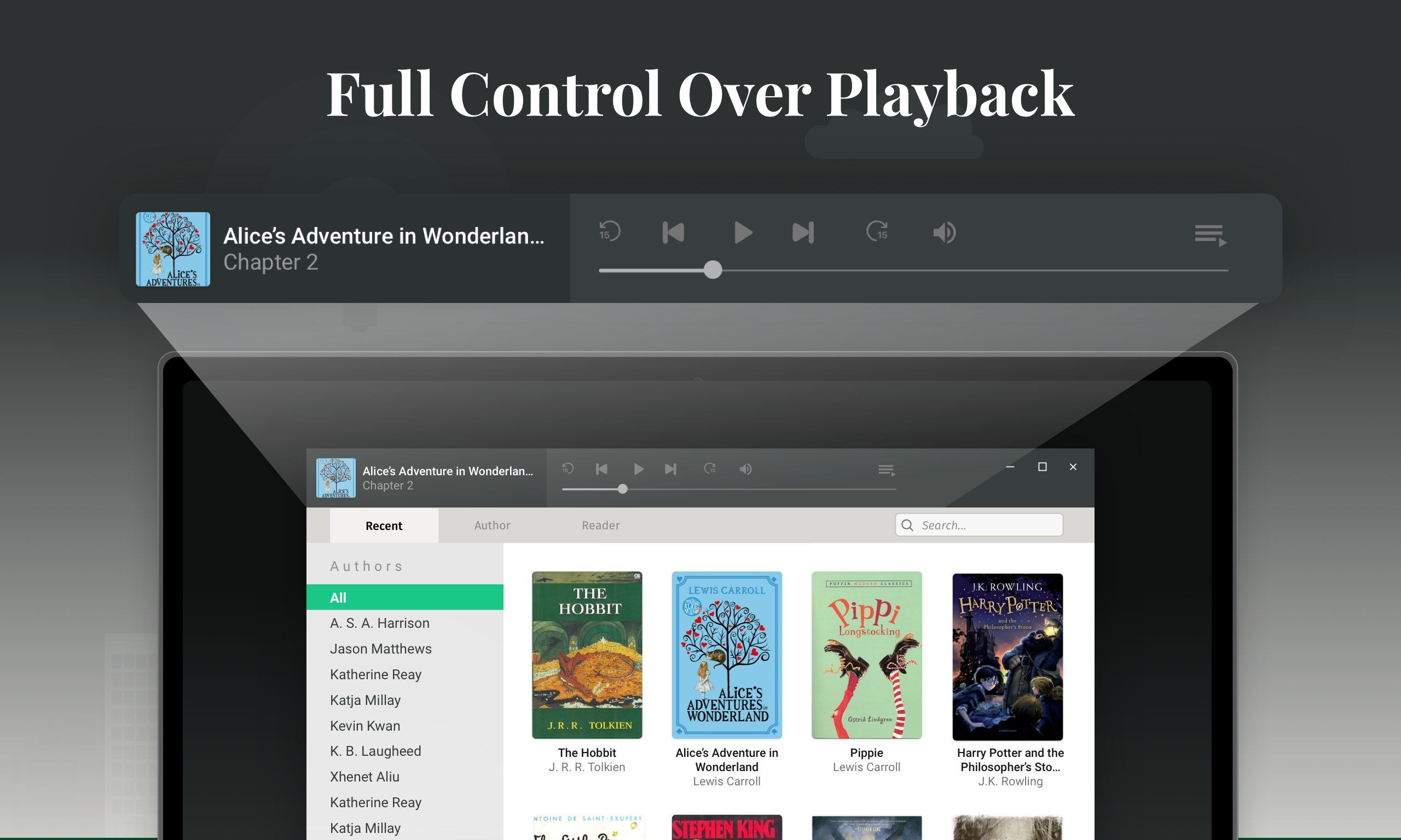 Audiobook Manager.