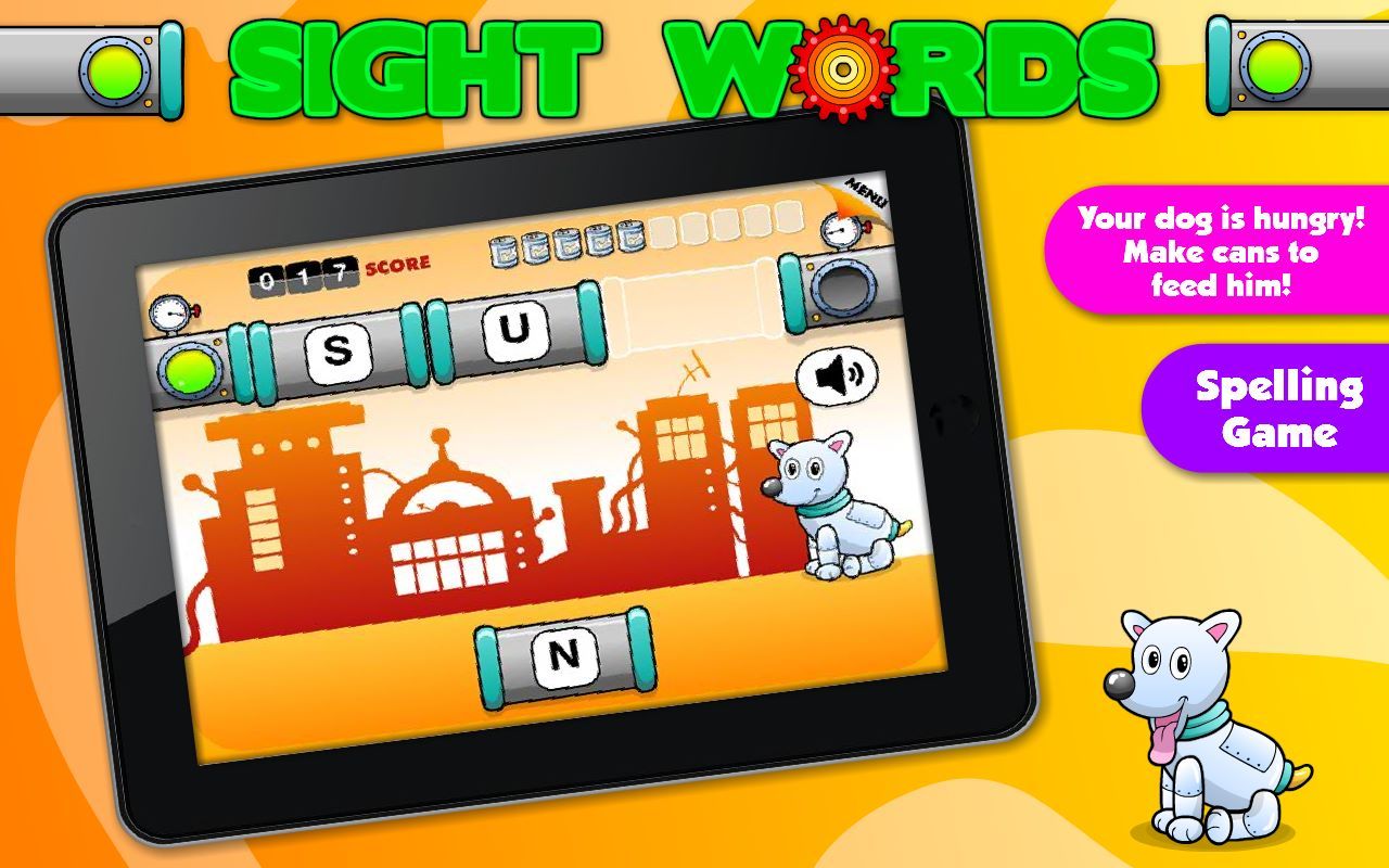 Sight Words Kids Reading Games & Flash Cards vol 1: Learn to Read - Learning Adventure for Preschool, Kindergarten and 1st Grade Boys and Girls by Abby Monkey® (Lite app)