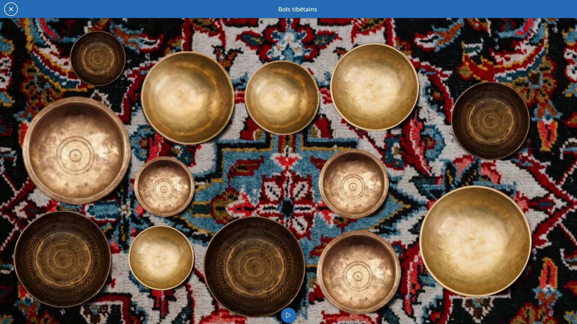 Musicothérapie - Bols tibétains