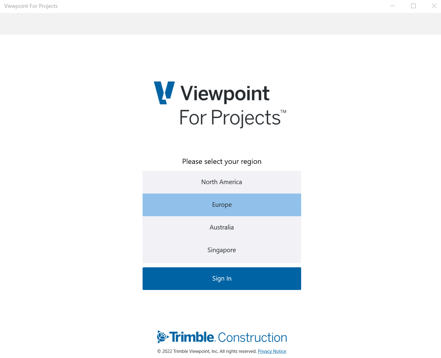 Viewpoint For Projects