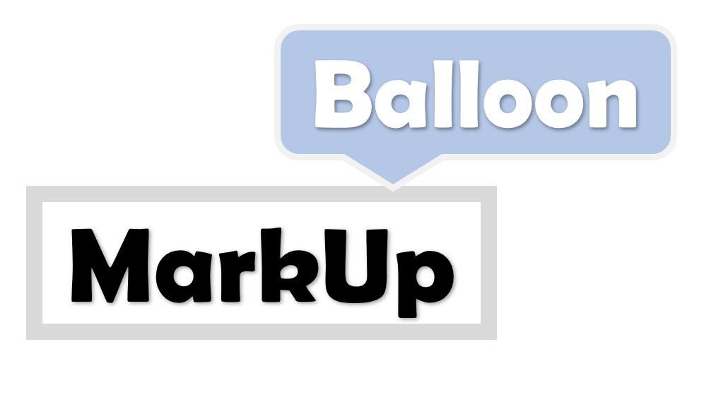 Markup Balloon