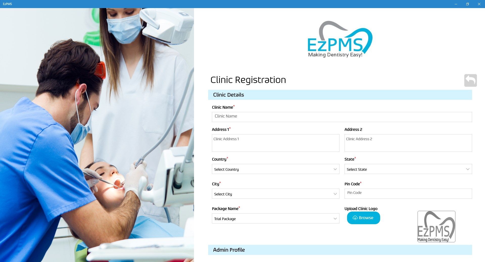 Clinic Registration