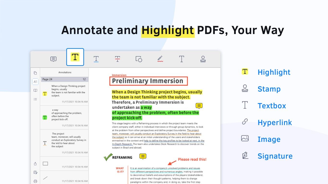 Annotate and Highlight PDFs, Your Way