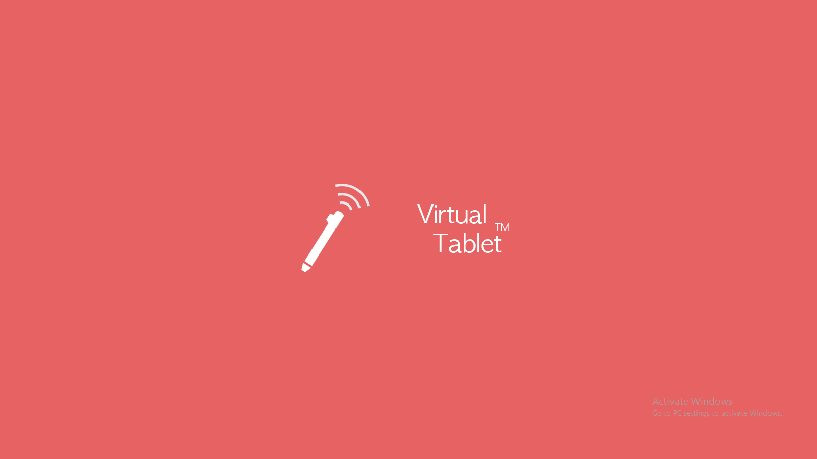 Launching Virtual Tablet
