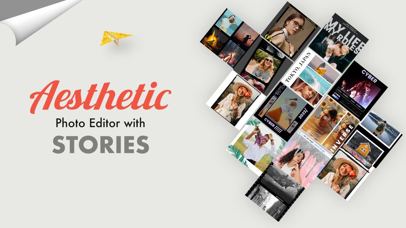 Aesthetic Photo Editor with Stories