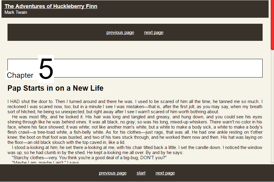 The Adventures of Huckleberry F