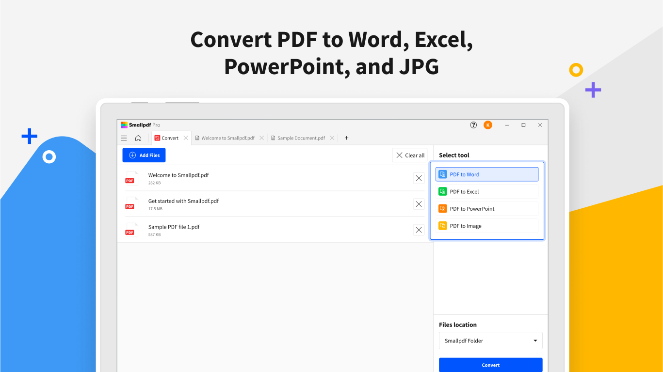 Smallpdf—Offline PDF Reader and PDF Tools