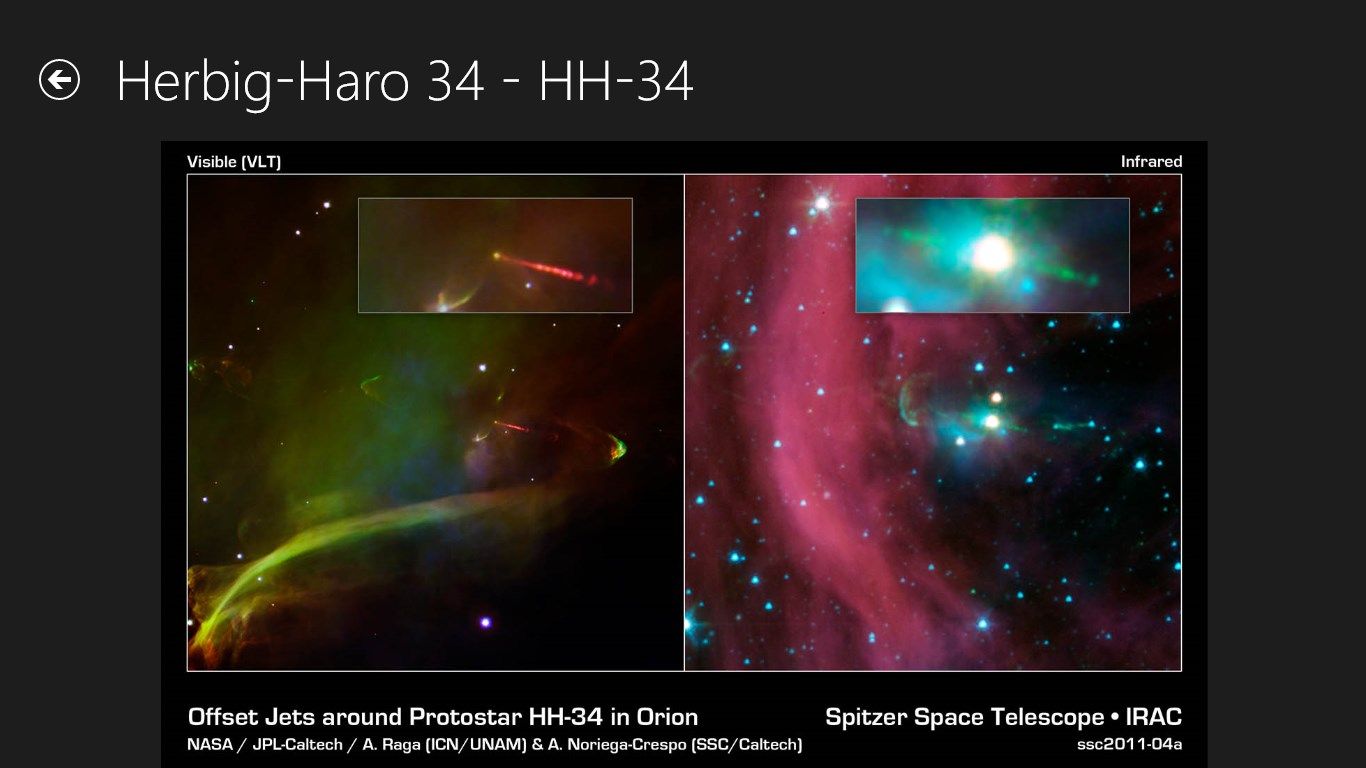 Herbig-Haro 34 Full resolution image