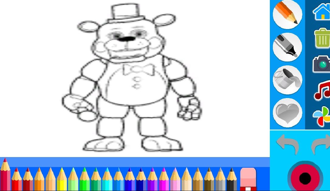 Five coloring nightmare game