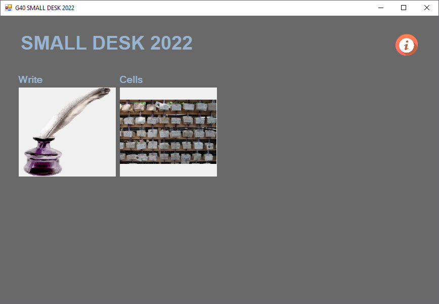 G40 Small Desk 2022