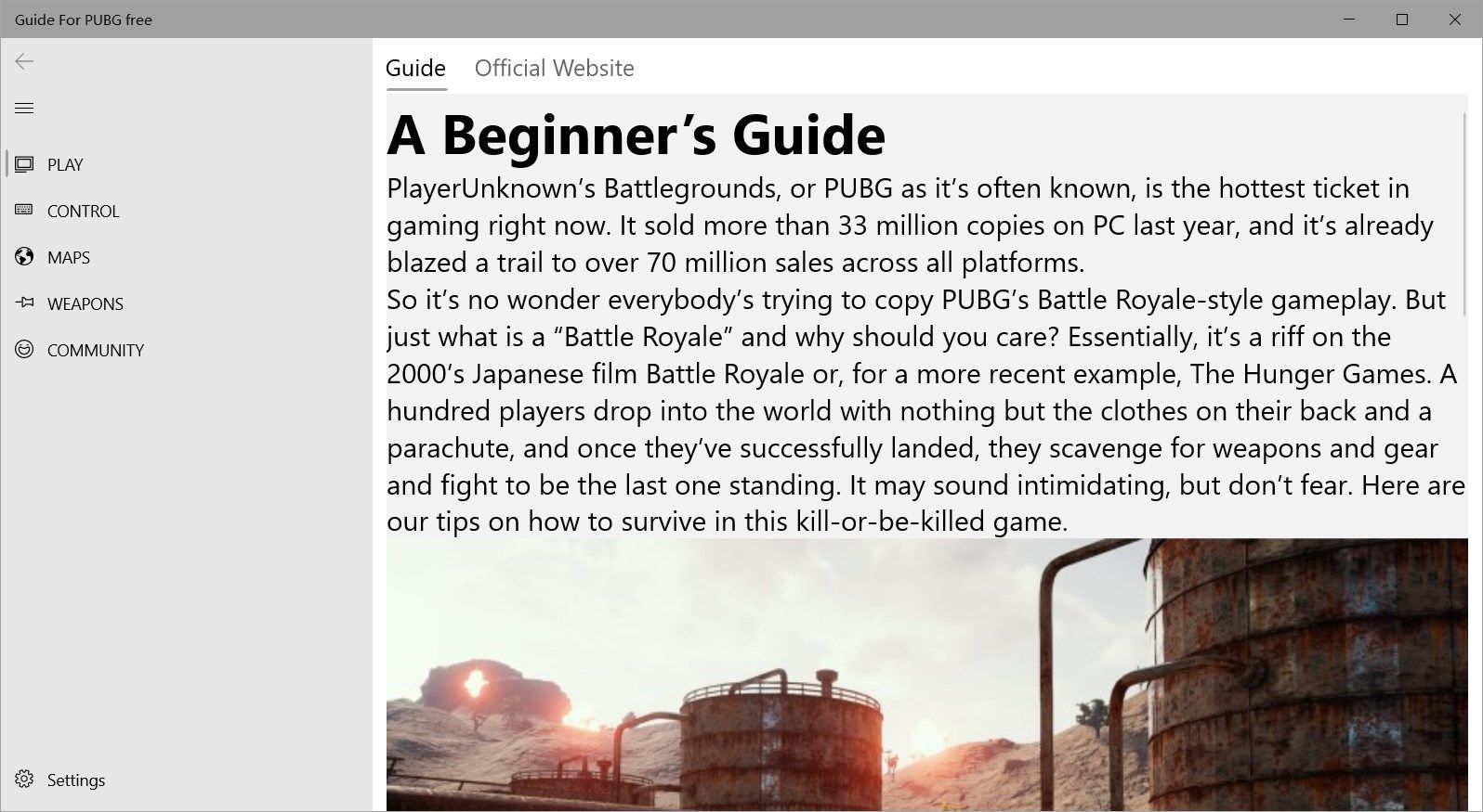 Guide for a Cool Battle royale game