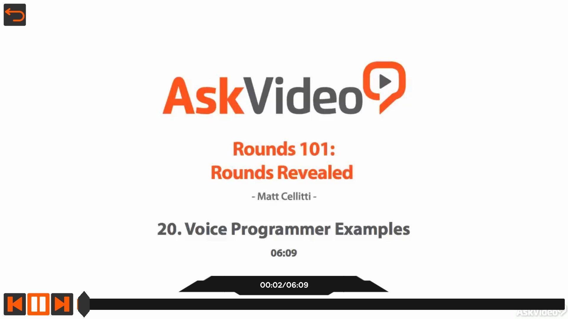 Rounds Course by Ask.Video