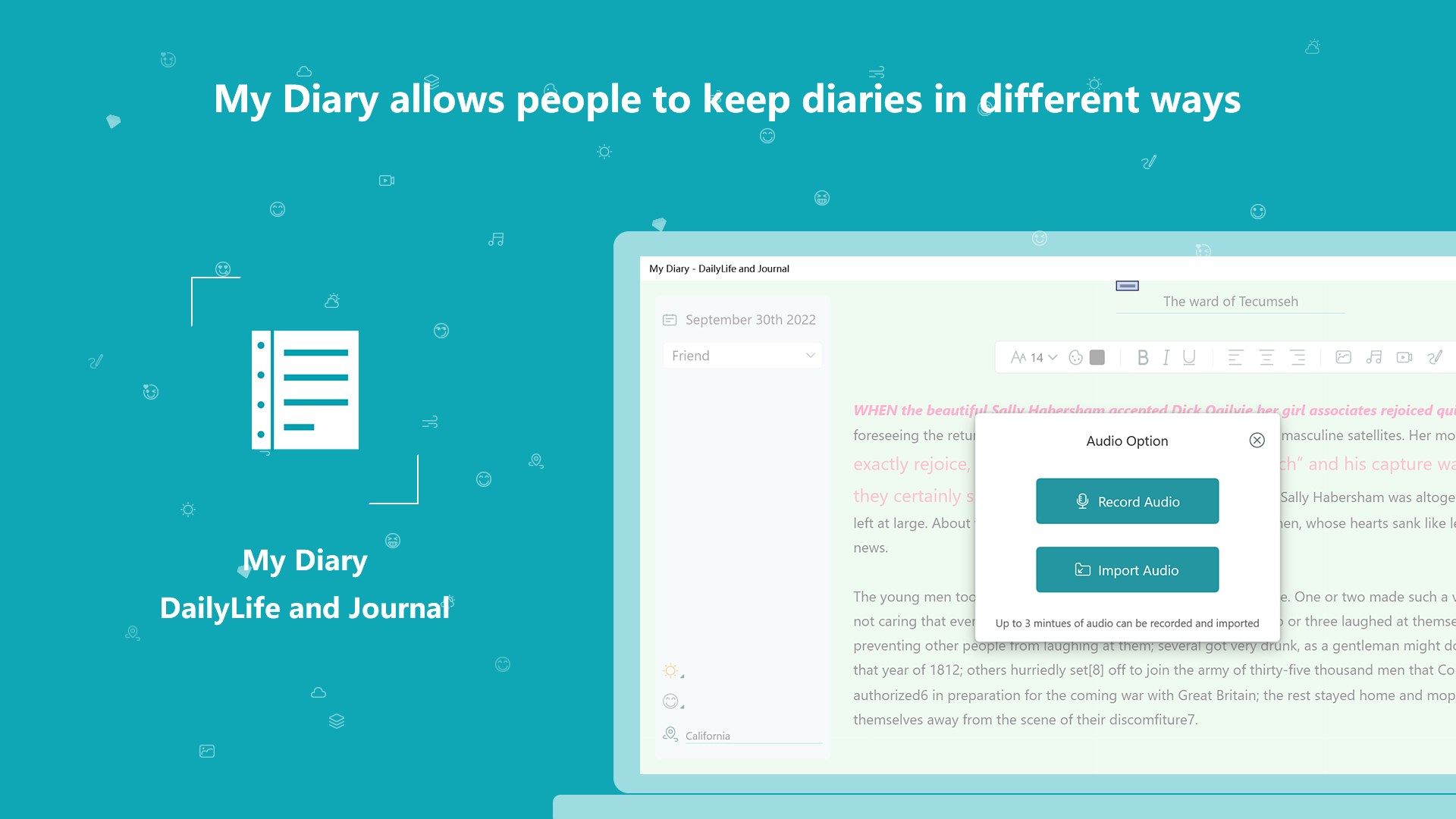 My Diary - DailyLife and Journal