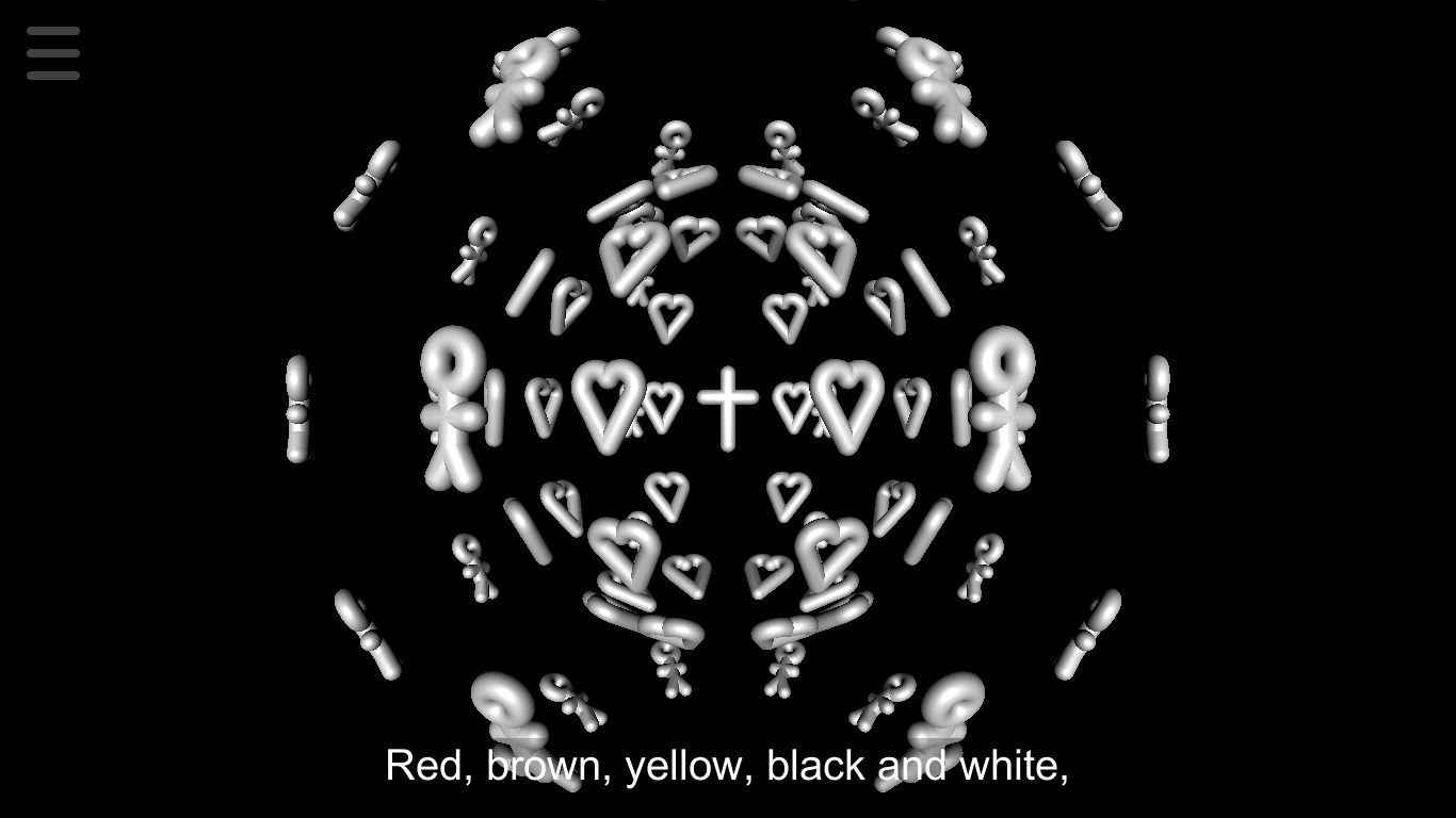 RED, BROWN, YELLOW, BLACK AND WHITE,