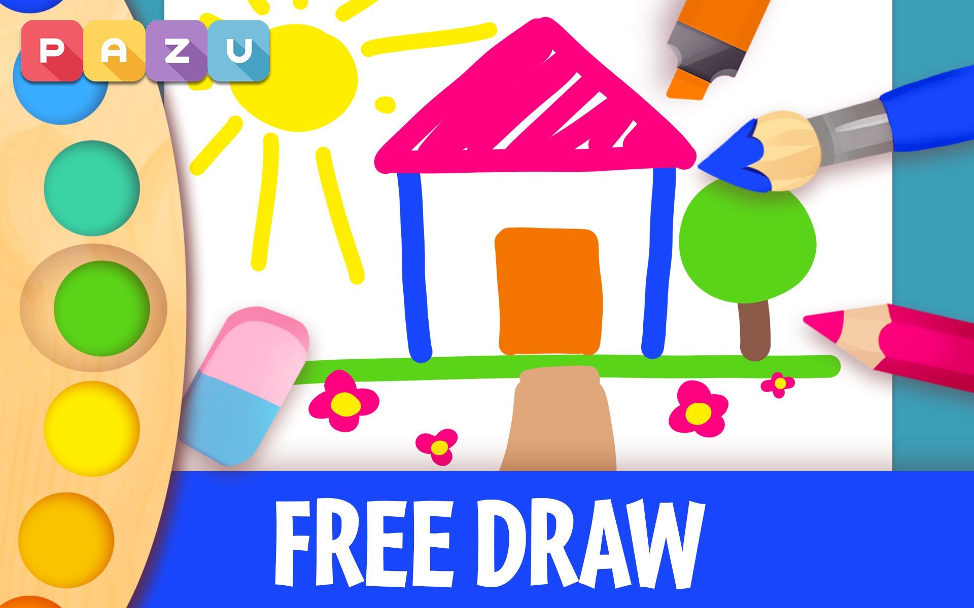 Coloring games for kids - Painting for toddlers