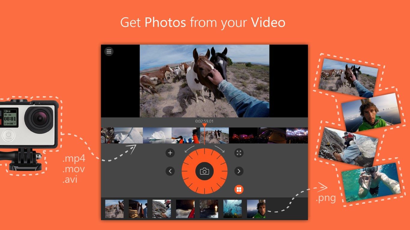 Get PNG Photos from your Video