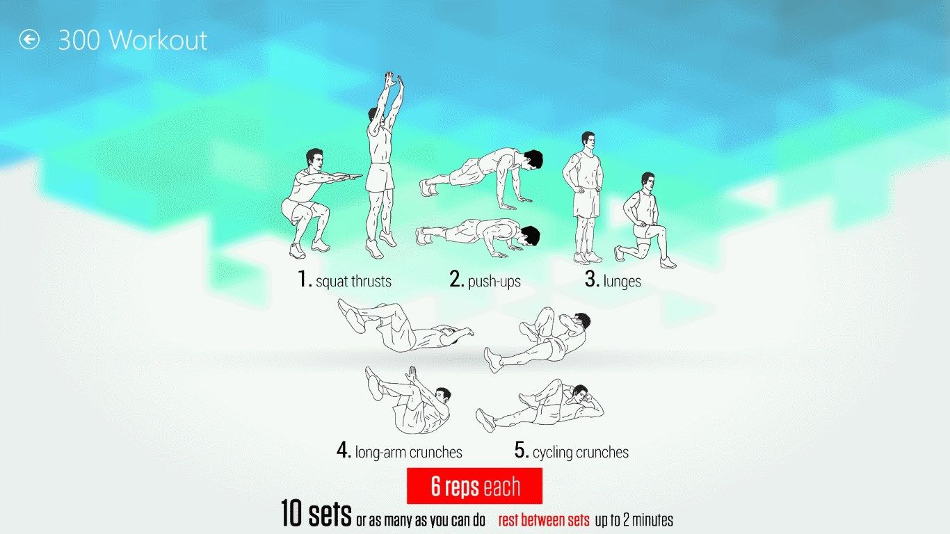 Workout Details Page