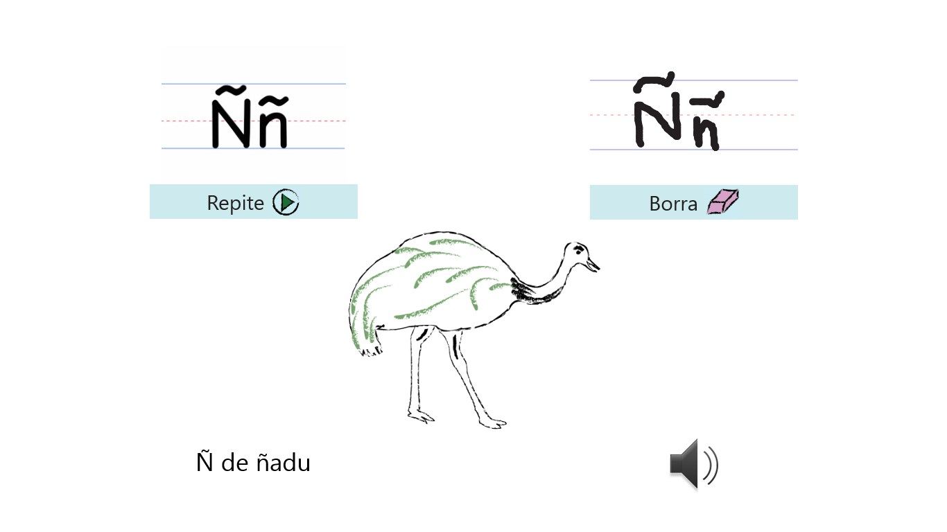 Demonstration of correct usage of Spanish-only characters